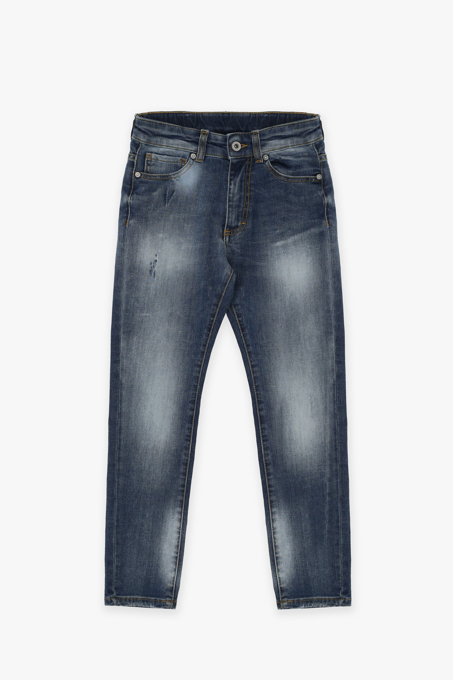 Image of Jeans slim-fit bambino effetto délavé060