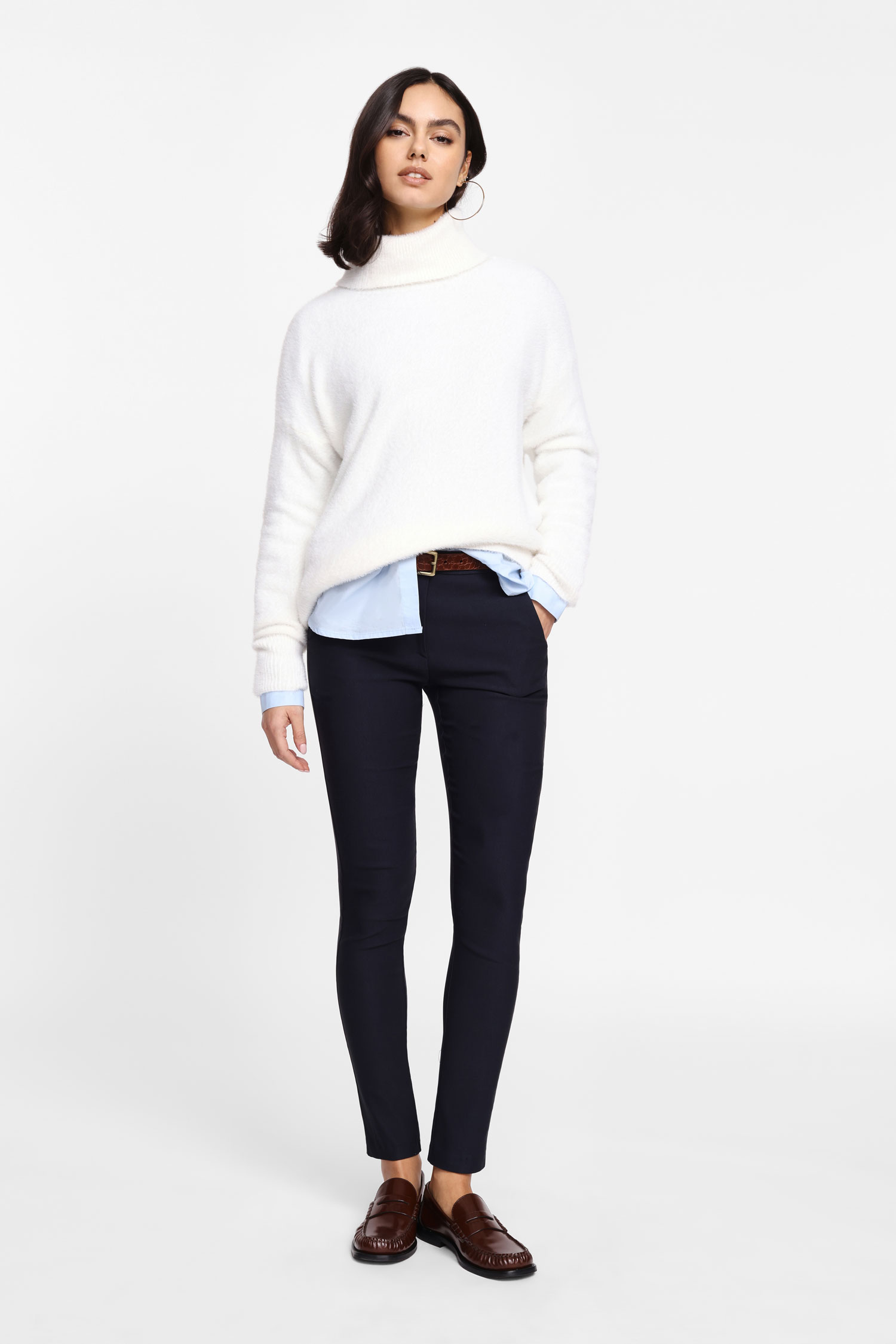 Image of Pantaloni skinny vita media060