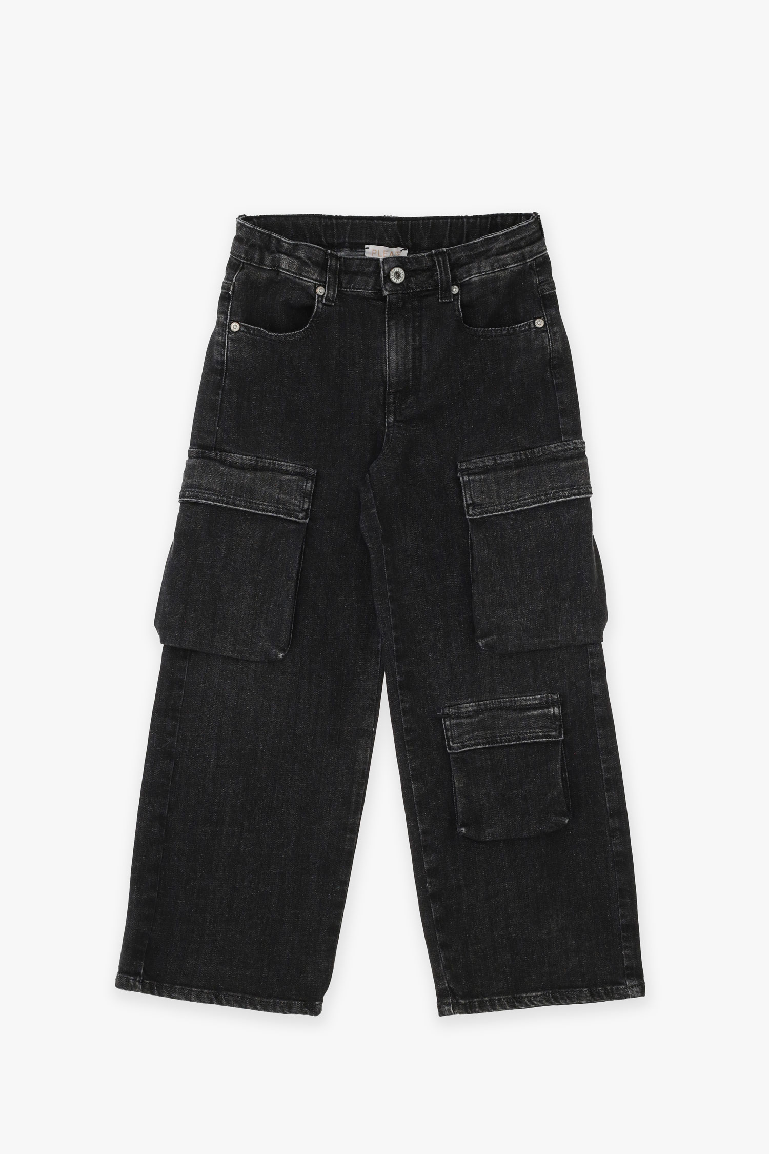 Image of Jeans straight bambino con tasche applicate060