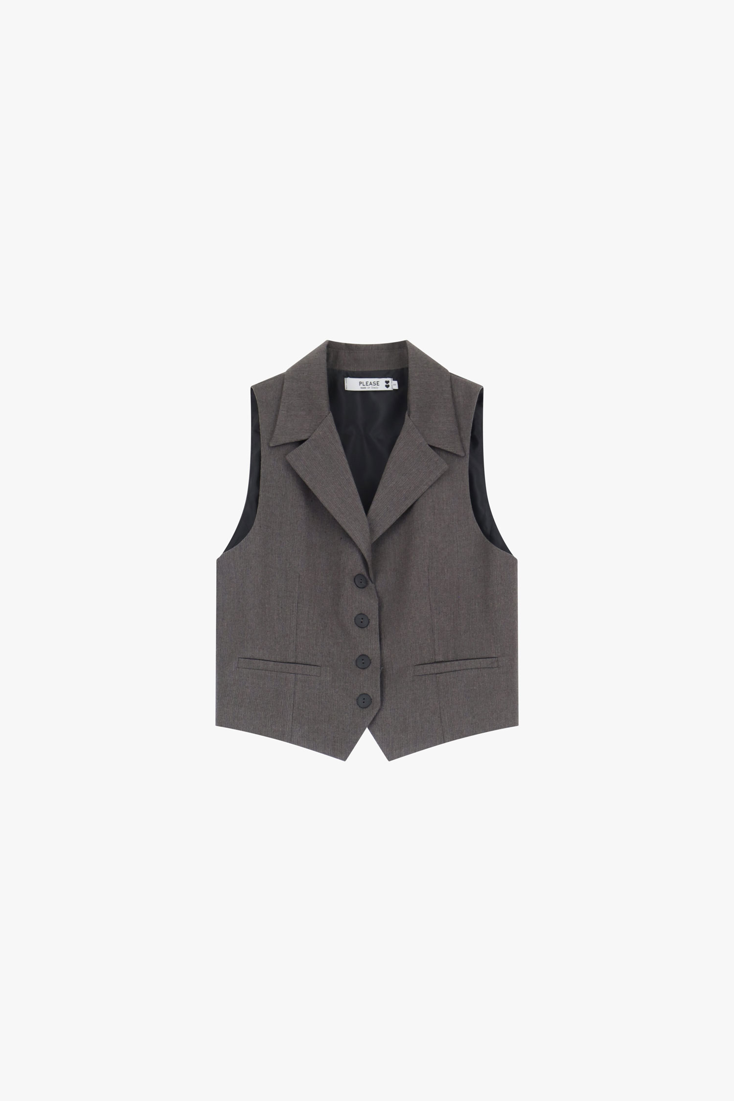 Image of Gilet con abbottonatura frontale060