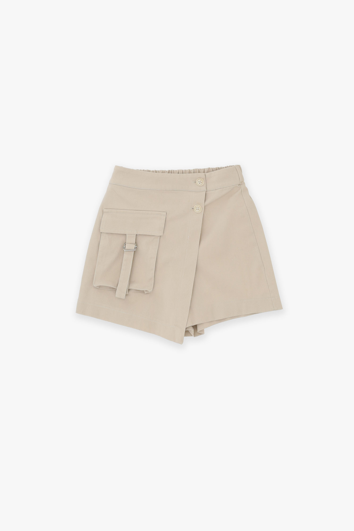 Image of Shorts a portafoglio bambina con tasca060