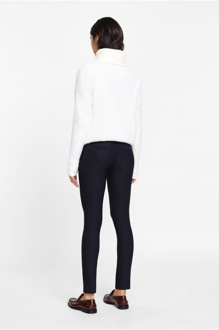 Skinny-fit trousers with medium waist